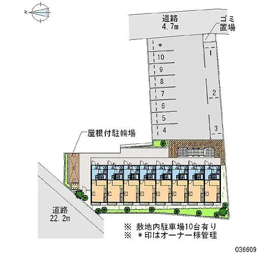 ★手数料０円★富田林市昭和町 月極駐車場